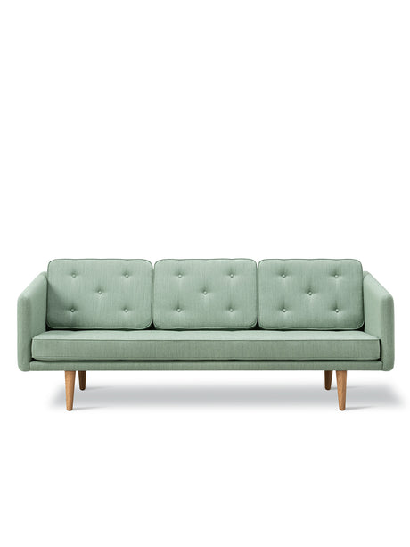 No. 1 Sofa 3-Sitzer, Mood von Børge Mogensen - Mood 3103 - Geräucherte Eiche gebeitzt - Jacobsen Plus