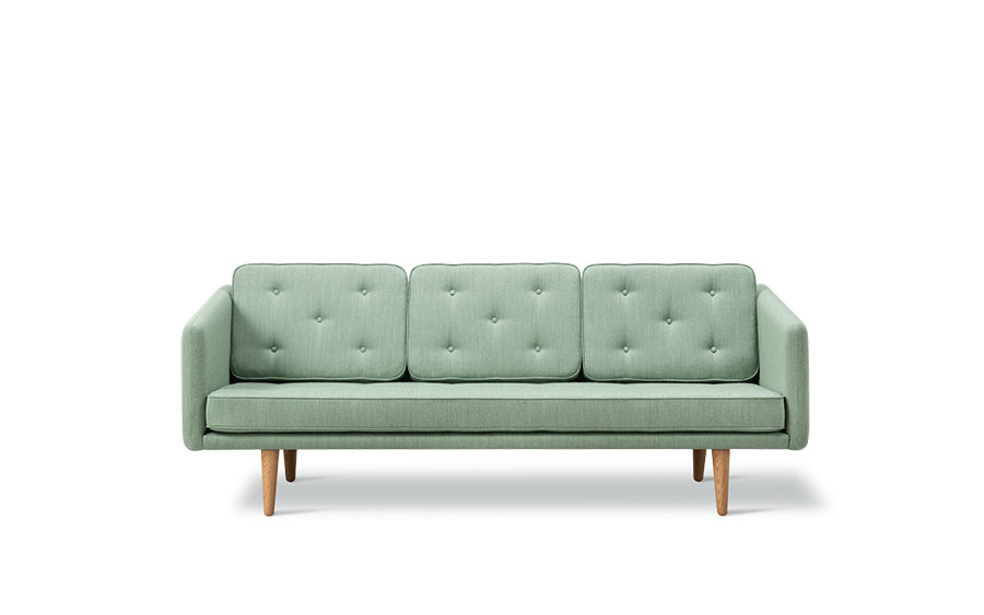 No. 1 Sofa 3-Sitzer, Mood von Børge Mogensen - Mood 4106 - Geölte Eiche - Jacobsen Plus