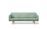 No. 1 Sofa 3-Sitzer, Mood von Børge Mogensen - Mood 4106 - Geölte Eiche - Jacobsen Plus
