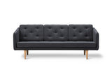 No. 1 Sofa 3-Sitzer, Mood von Børge Mogensen - Mood 2104 - Geölte Eiche - Jacobsen Plus