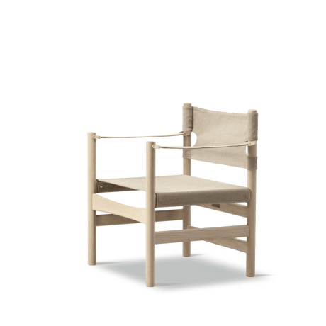 Canvas 21 Stuhl, seifenbehandelt von Børge Mogensen - 3 - Jacobsen Plus