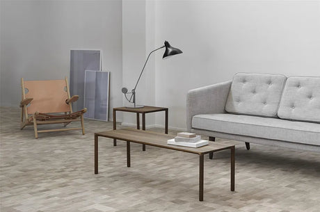 No. 1 Sofa 3-Sitzer von Børge Mogensen - Stofgruppe 1 / Kissen: Textilgruppe 1 / Eiche geseift - Jacobsen Plus