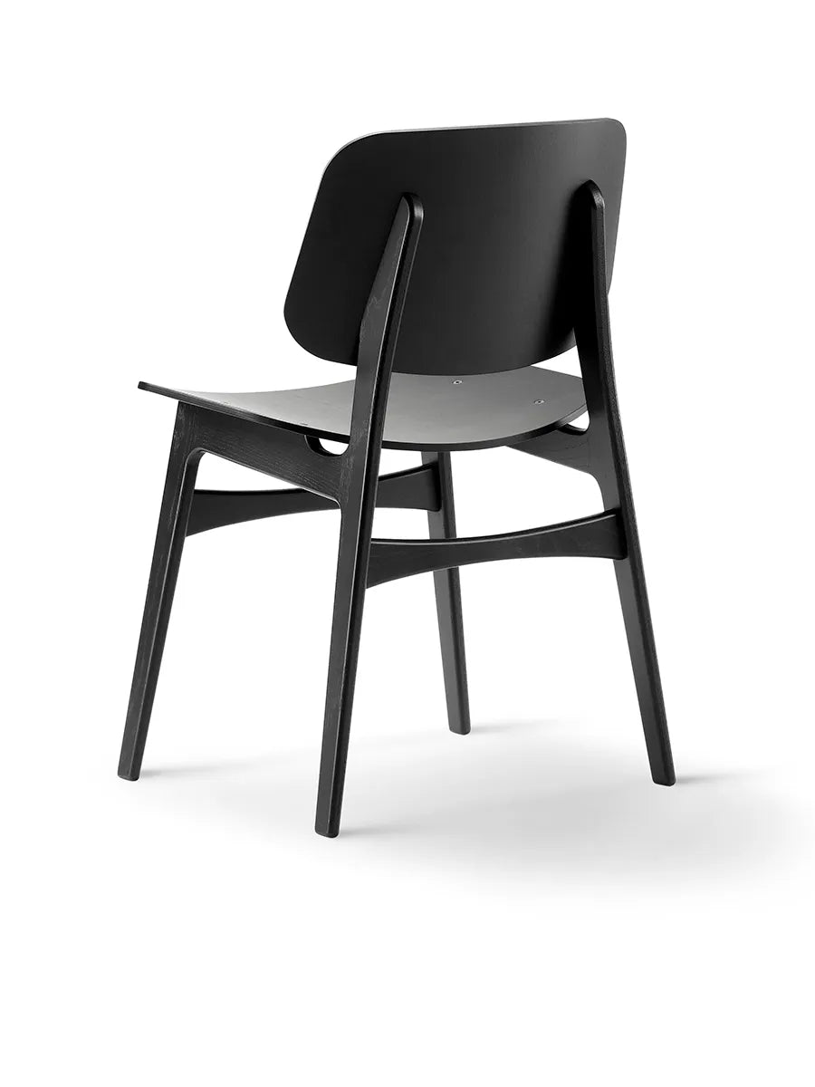 Søborg Stuhl, Holzgestell von Børge Mogensen - 9 - Jacobsen Plus