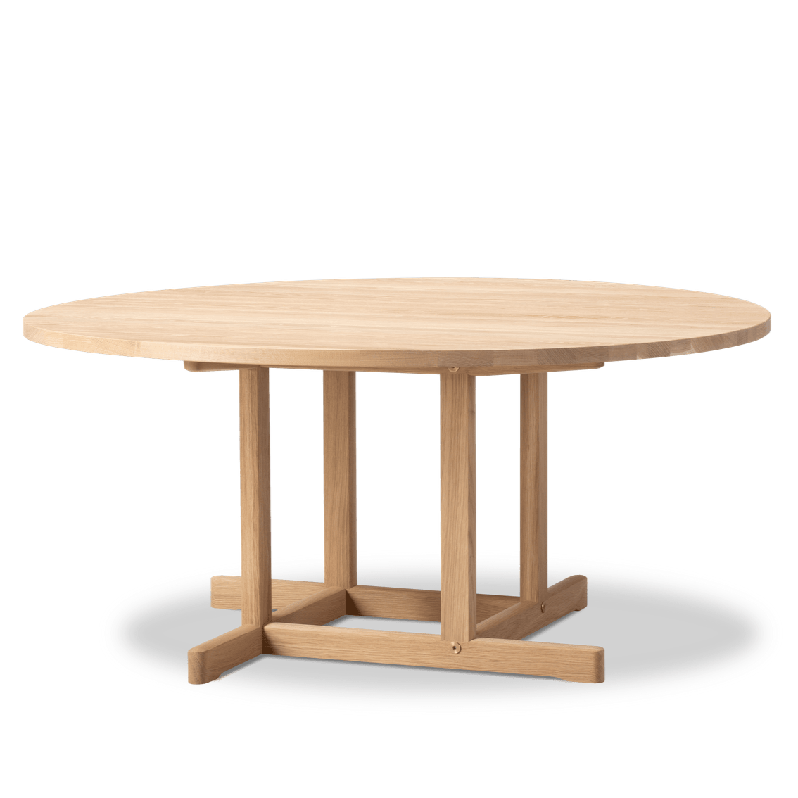 BM80 Shaker Sofabord, rund von Børge Mogensen - 4 - Jacobsen Plus