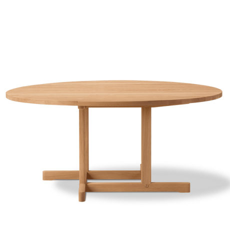 BM80 Shaker Sofabord, rund von Børge Mogensen - Eg / Öl - Jacobsen Plus