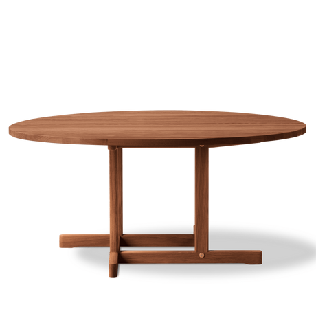 BM80 Shaker Sofabord, rund von Børge Mogensen - Geräucherte Eiche / Öl - Jacobsen Plus