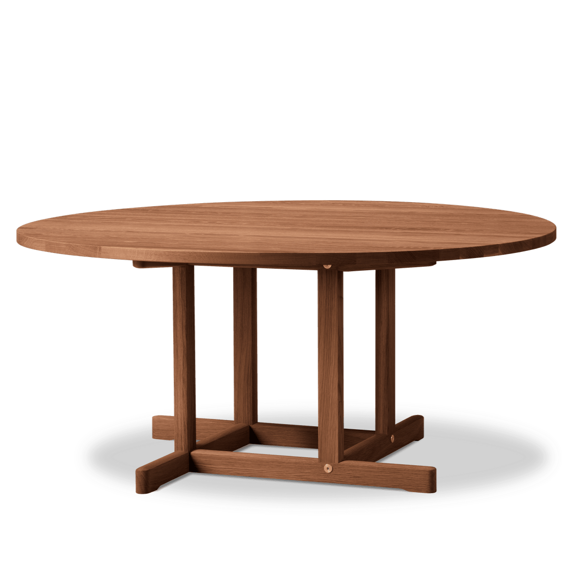BM80 Shaker Sofabord, rund von Børge Mogensen - 3 - Jacobsen Plus