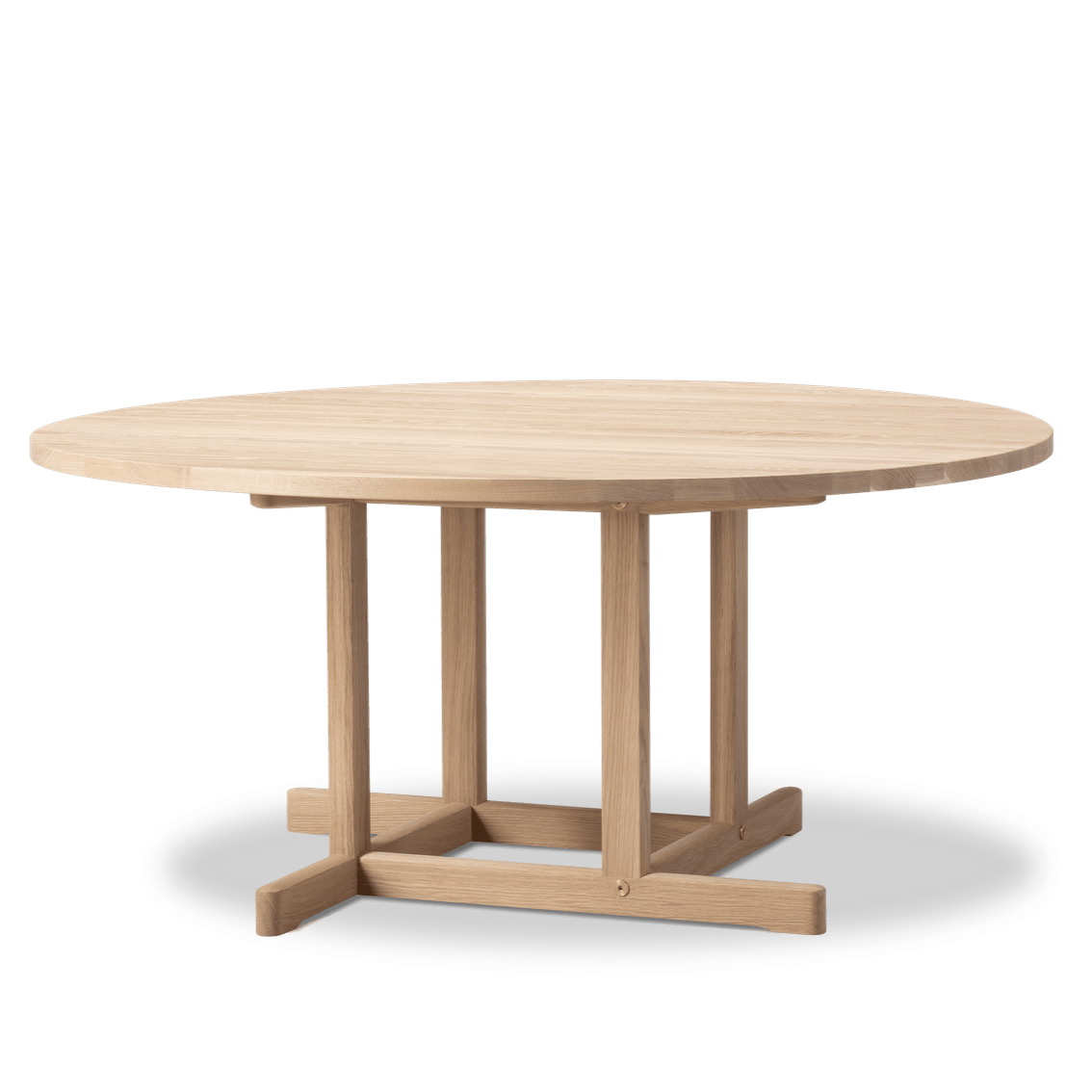 BM80 Shaker Sofabord, rund von Børge Mogensen - 2 - Jacobsen Plus