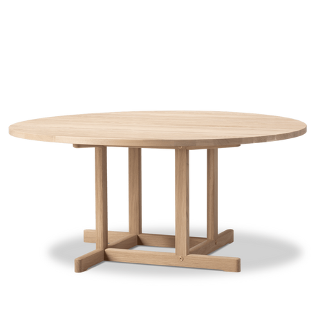 BM80 Shaker Sofabord, rund von Børge Mogensen - Eg / Öl - Jacobsen Plus