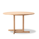 BM80 Shaker Esstisch, rund von Børge Mogensen - Eiche / hell geölt - Jacobsen Plus