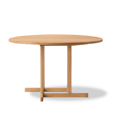 BM80 Shaker Esstisch, rund von Børge Mogensen - Eg / Öl - Jacobsen Plus