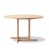 BM80 Shaker Esstisch, rund von Børge Mogensen - Eg / Seife - Jacobsen Plus