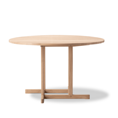 BM80 Shaker Esstisch, rund von Børge Mogensen - Eg / Seife - Jacobsen Plus