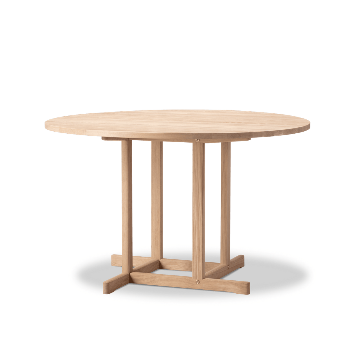 BM80 Shaker Esstisch, rund von Børge Mogensen - 4 - Jacobsen Plus