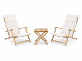 Outdoor-Lounge-Set aus Teak mit 1 BM5868 Beistelltisch und 2 BM5568 Deckstühlen inkl. Kissen von Carl Hansen & Søn - 1 - Jacobsen Plus