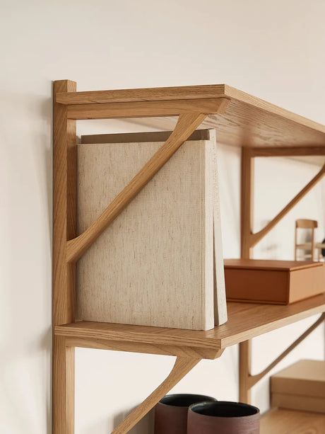 BM29 Shelf, Modell 2900 von Børge Mogensen - Eg lackiert - Jacobsen Plus