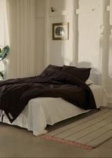Bongusta - Percale sengetøj, 140x200/60x63 cm, Coffee - 2 - Jacobsen Plus