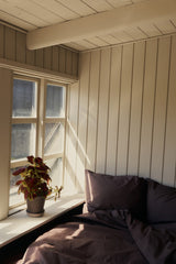 Bongusta - Percale sengetøj, 140x200/60x63 cm, Coffee - 3 - Jacobsen Plus
