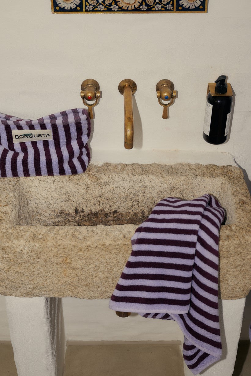 Bongusta - Naram toilettaske, Wine & Lavender Blue - 3 - Jacobsen Plus