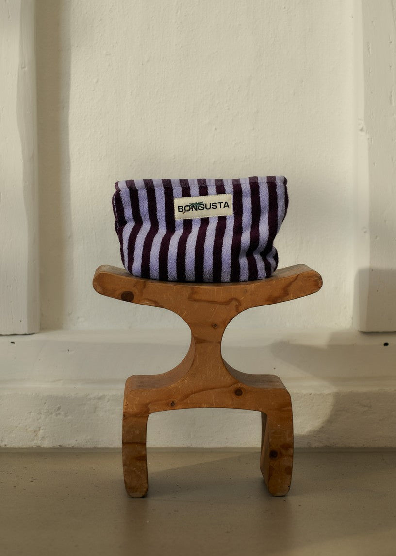 Bongusta - Naram toilettaske, Wine & Lavender Blue