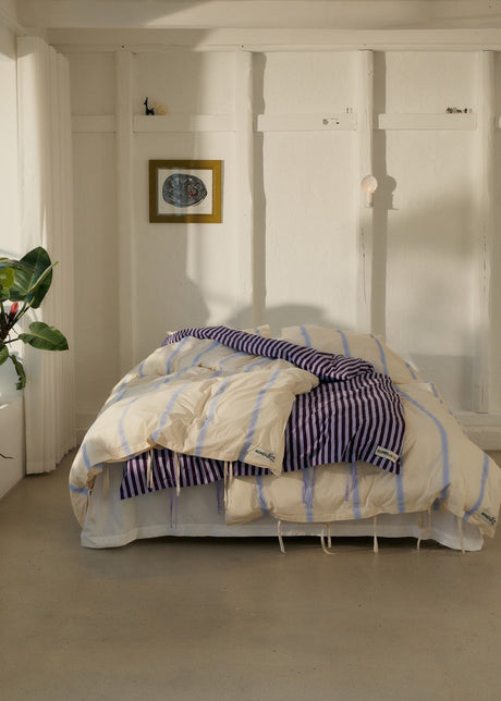 Bongusta - Percale sengetøj, 140x200/60x63 cm, Ivory, lavender & mint - 3 - Jacobsen Plus
