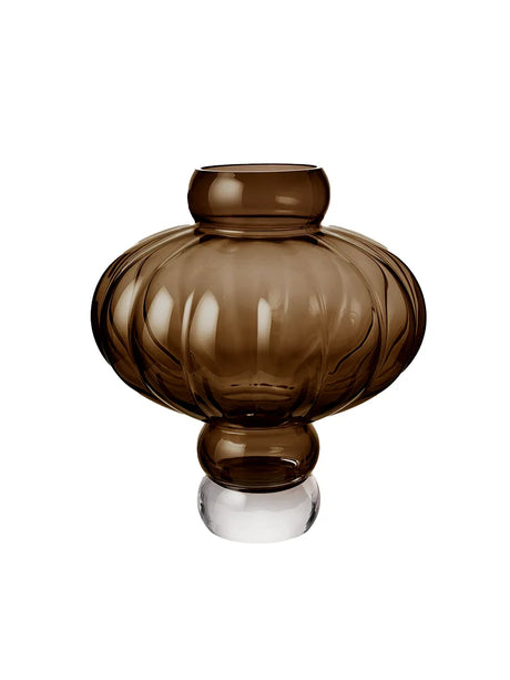 Balloon Vase 03, Glas von Louise Roe - Rauch - Jacobsen Plus