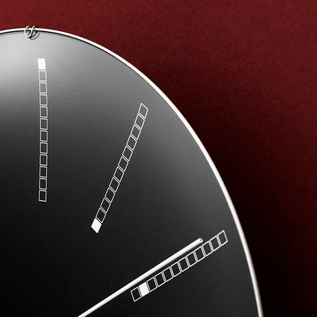 Bankers club Wanduhr von Arne Jacobsen in Schwarz (Ø: 29) - 2 - Jacobsen Plus
