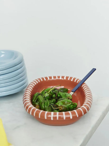Barro Oval Dish, small von HAY - Lichtblau - Jacobsen Plus