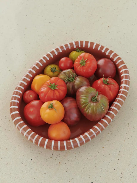Barro Oval Dish, large von HAY - Grün - Jacobsen Plus
