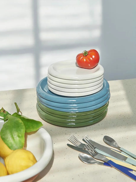 Barro Plate Ø18, Set á 2 Stk. von HAY - Dunkelblau - Jacobsen Plus