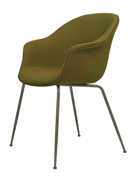 Bat Esszimmerstuhl, voll gepolstert von GUBI - Preisklasse 1 / Conic Base / Black Base - Jacobsen Plus