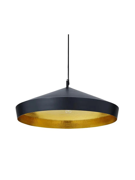 Beat Pendelleuchte Schwarz von Tom Dixon - Flach - Jacobsen Plus