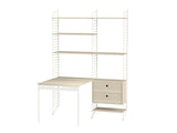 Büro, Bundle E von String - Beige - Esche - Jacobsen Plus