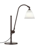 Bestlite BL1 Bordlampe fra GUBI - Porcelæn - Black Brass - Jacobsen Plus