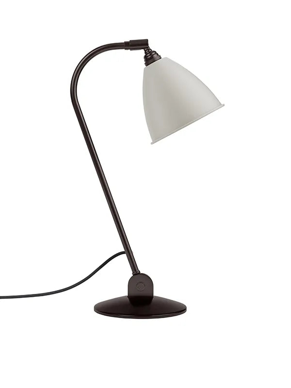 Bestlite BL2 Tischleuchte von GUBI - Classic White - Black Brass - Jacobsen Plus
