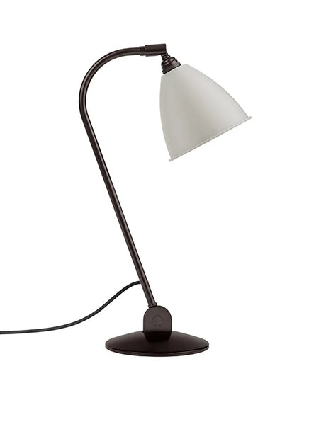 Bestlite BL2 Tischleuchte von GUBI - Classic White - Black Brass - Jacobsen Plus