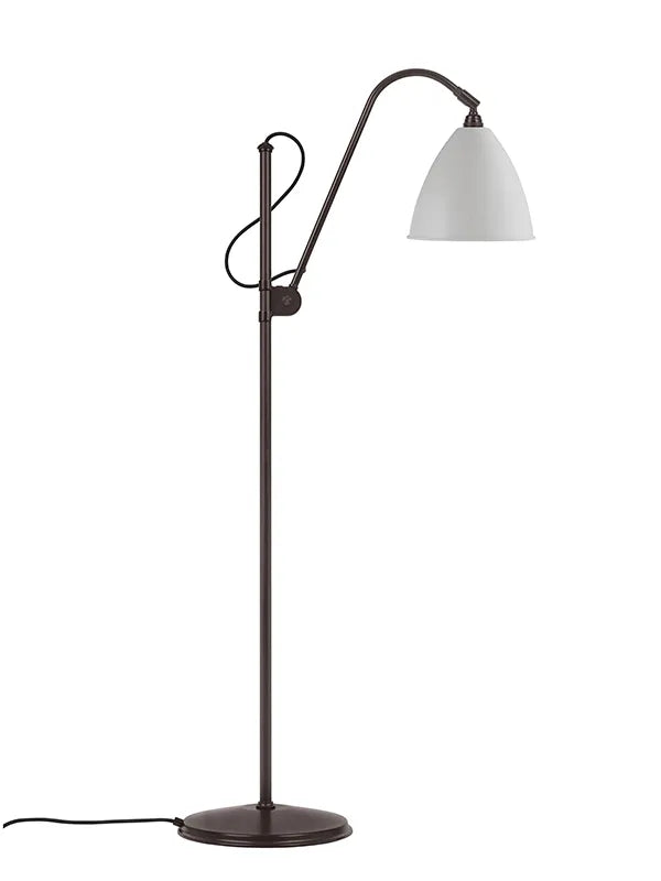 Bestlite BL3M Stehleuchte von GUBI - Classic White - Black Brass - Jacobsen Plus