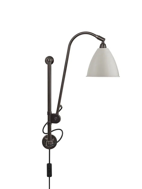 Bestlite BL5 Wandleuchte von GUBI - Classic White - Black Brass - Jacobsen Plus