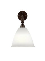 Bestlite BL7 Væglampe fra GUBI - Porcelæn-Black Brass - Jacobsen Plus