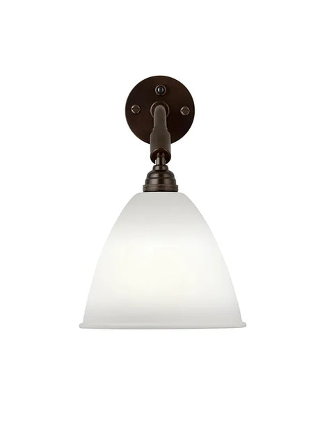 Bestlite BL7 Wandleuchte von GUBI - Porzellan-Schwarz Messing - Jacobsen Plus