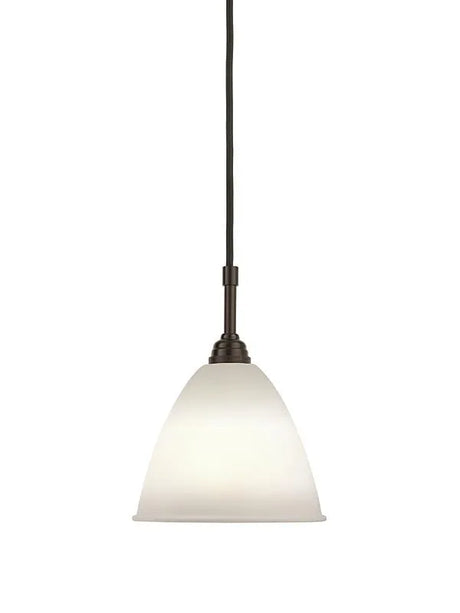 Bestlite BL9S Pendelleuchte Ø16 von GUBI - Porzellan - Black Brass - Jacobsen Plus