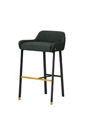 Blink Bar Stool SH750 Relate 191 Schwarz sand/gold von Stellar Works