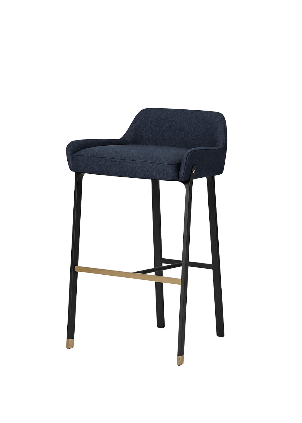 Blink Bar Stool SH750 Relate 691 Schwarz Sand/Gold von Stellar Works