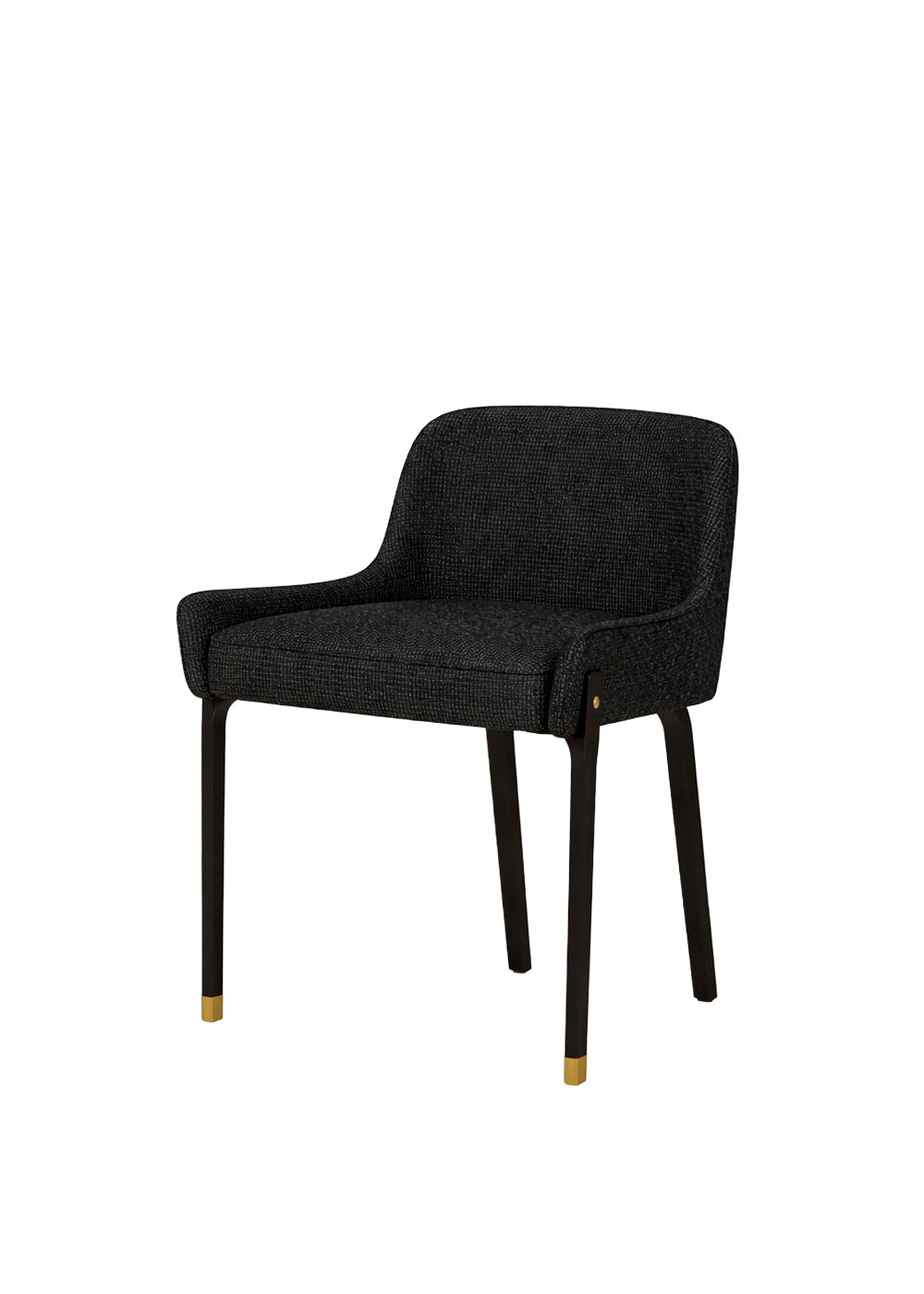 Blink Dining Chair Main Line Flax 28 schwarz Sand/Gold von Stellar Works