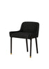 Blink Dining Chair Main Line Flax 28 schwarz Sand/Gold von Stellar Works
