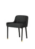 Blink Dining Chair Relate 181 Black sand/gold von Stellar Works