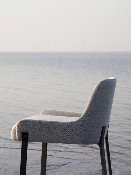 Blink Bar Stool SH750 Steelcut Trio 124 HR Schwarz Sand/Gold von Stellar Works - 2 - Jacobsen Plus