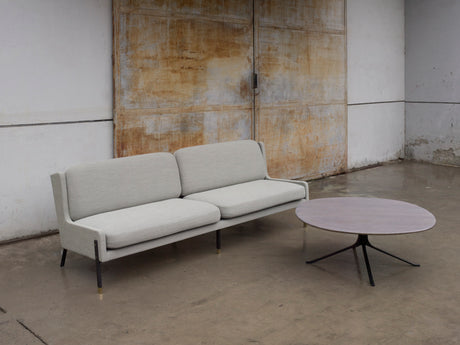 Blink Couchtisch Ø108 cm, schwarze Eiche von Stellar Works - 2 - Jacobsen Plus