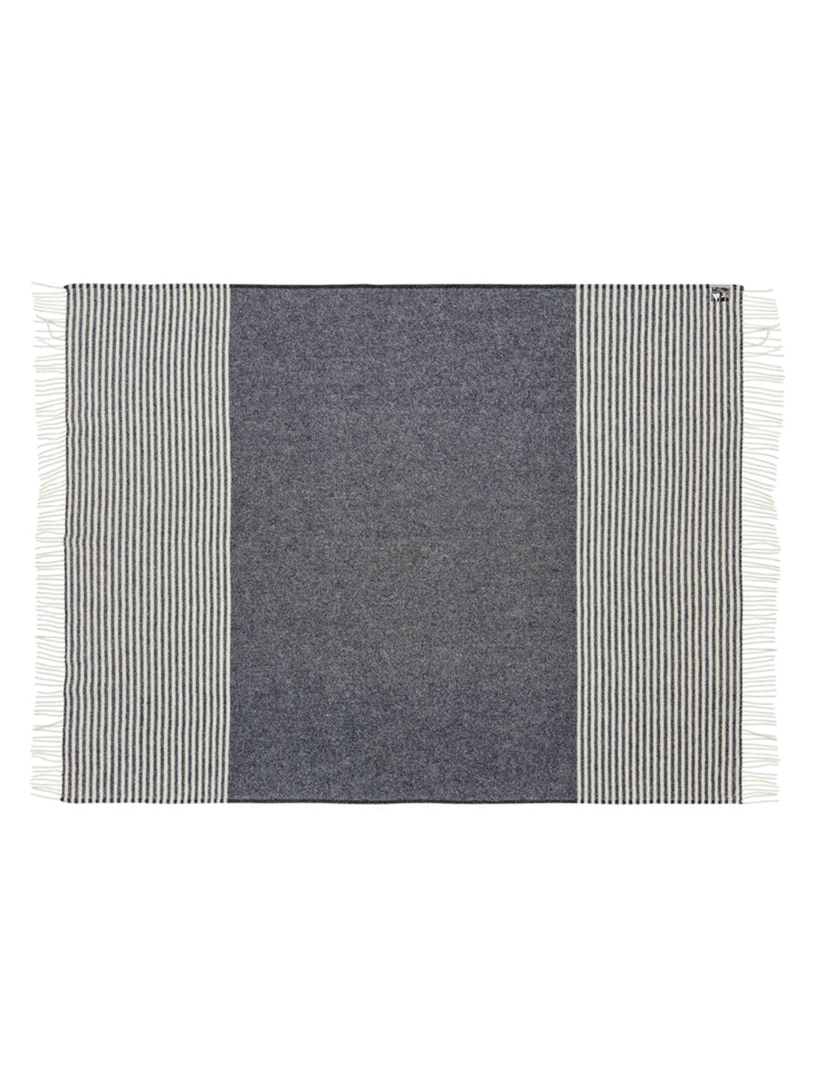 Silkeborg Uldspinderi - Bogø Plaid, Sailor Blue - 2 - Jacobsen Plus
