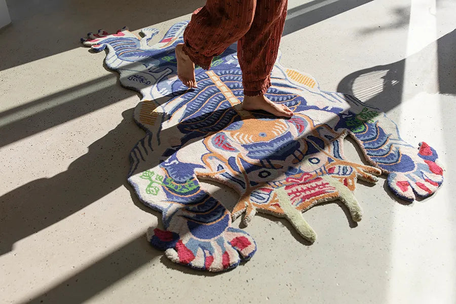 Burma Dragon Rug Large fra Bongusta - 6 - Jacobsen Plus